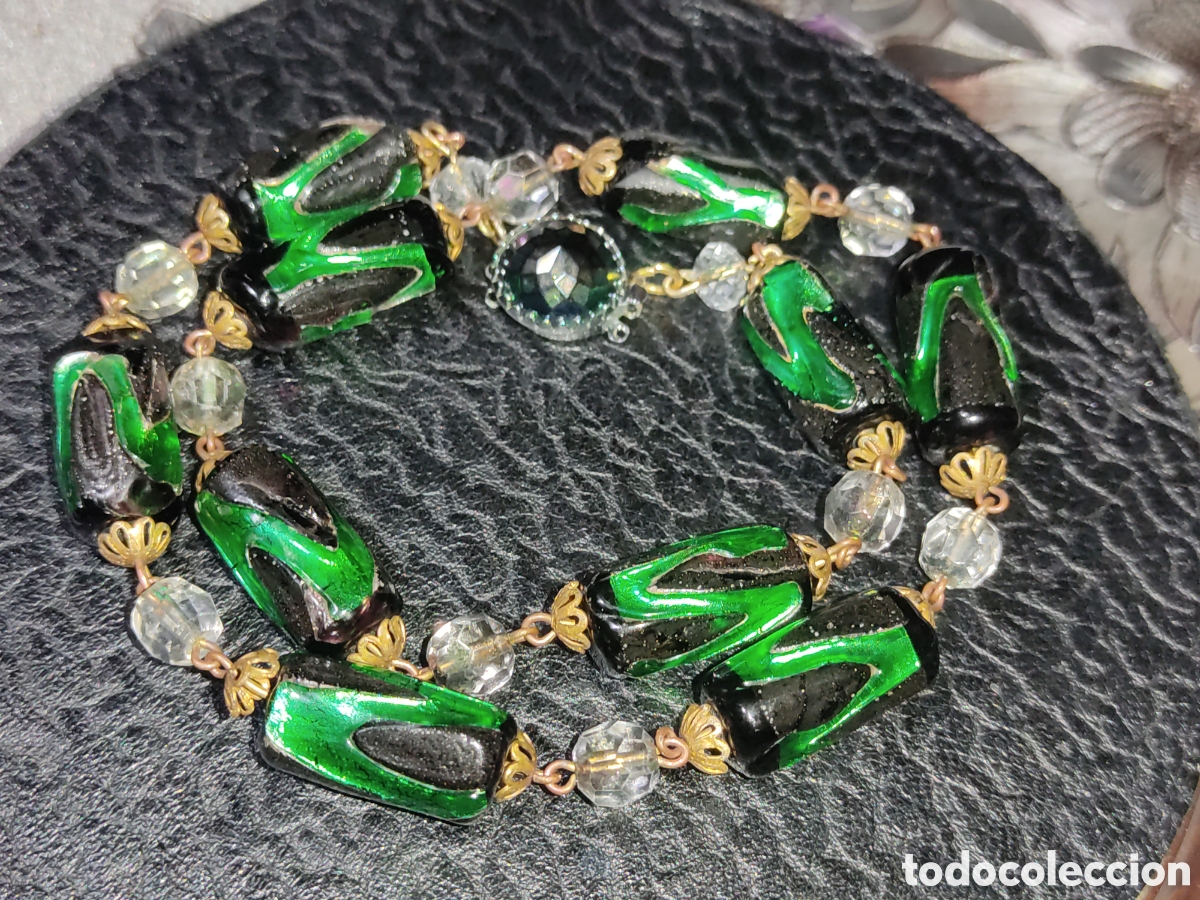 Joyeria: Collar de cristal de Murano.A&ntilde;os 50. - Foto 6