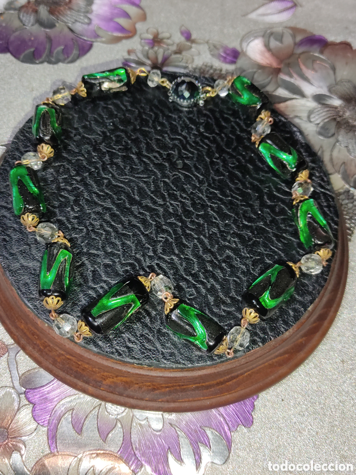 Joyeria: Collar de cristal de Murano.A&ntilde;os 50. - Foto 1