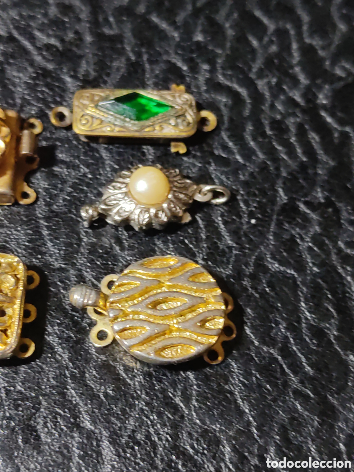 Joyeria: Cierre collar antiguo,los 5 que se ven. - Foto 4