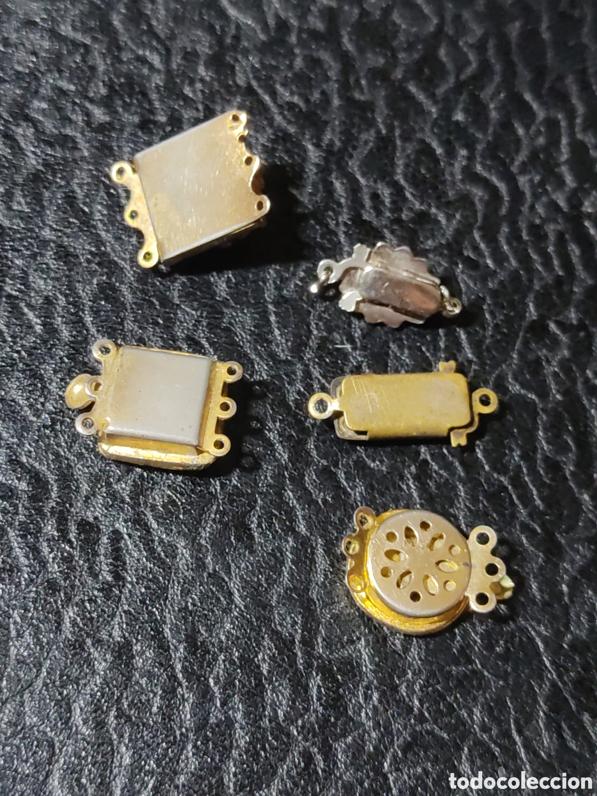 Joyeria: Cierre collar antiguo,los 5 que se ven. - Foto 5