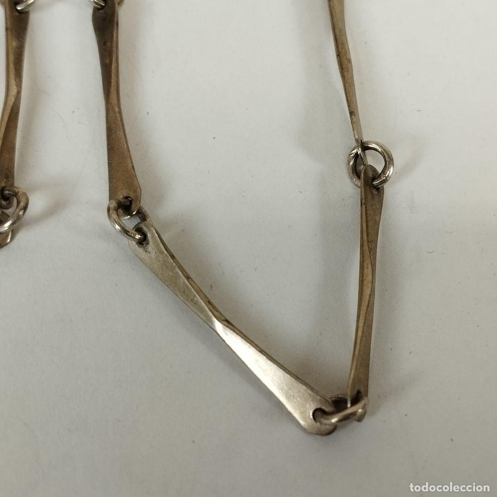 Joyeria: COLLAR DE SE&Ntilde;ORA. PLATA. ESPA&Ntilde;A. CIRCA 1950 - Foto 5