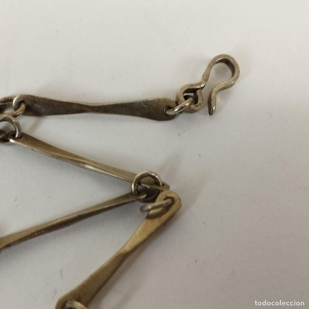 Joyeria: COLLAR DE SE&Ntilde;ORA. PLATA. ESPA&Ntilde;A. CIRCA 1950 - Foto 6