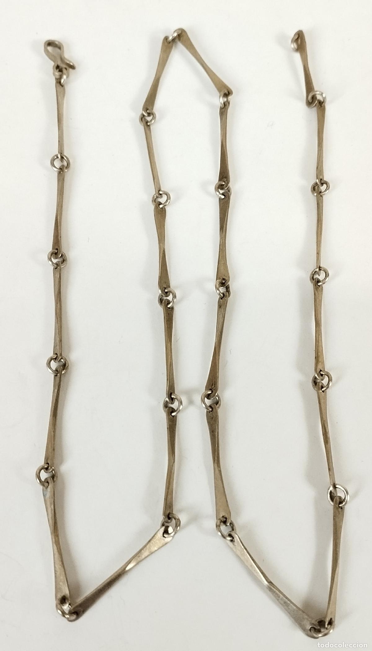 Joyeria: COLLAR DE SE&Ntilde;ORA. PLATA. ESPA&Ntilde;A. CIRCA 1950 - Foto 1