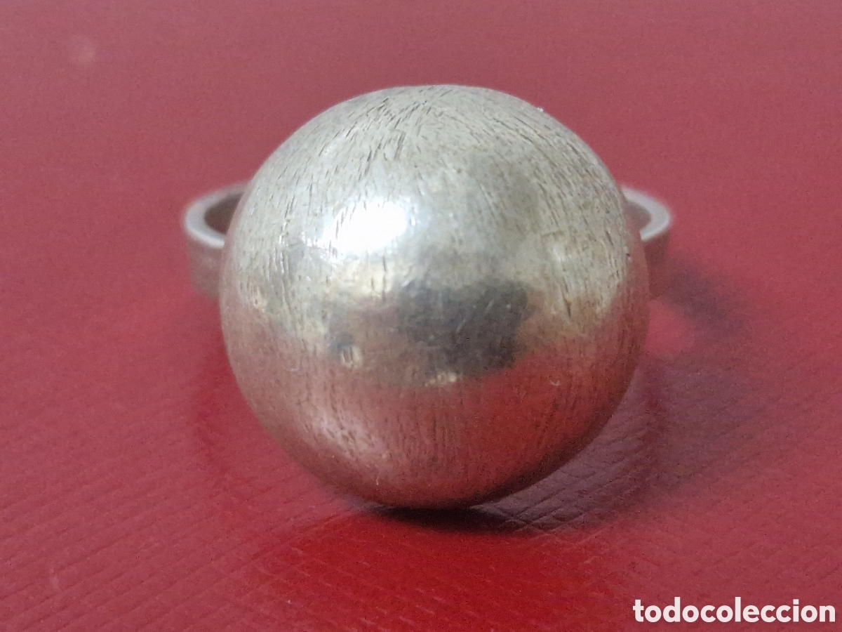 Joyeria: ANILLO DE PLATA DE LEY BOLA - Foto 1