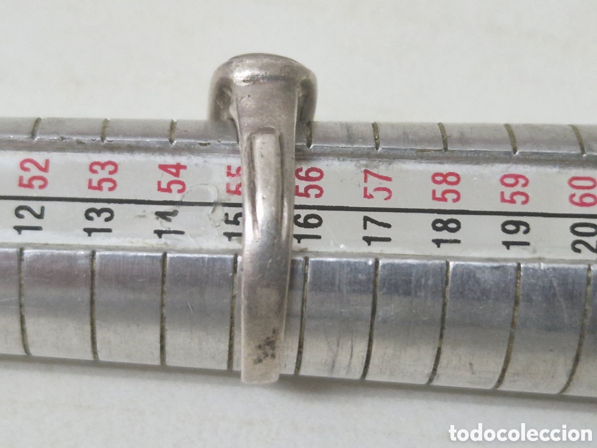 Joyeria: ANILLO DE PLATA DE LEY Y NACAR - Foto 3