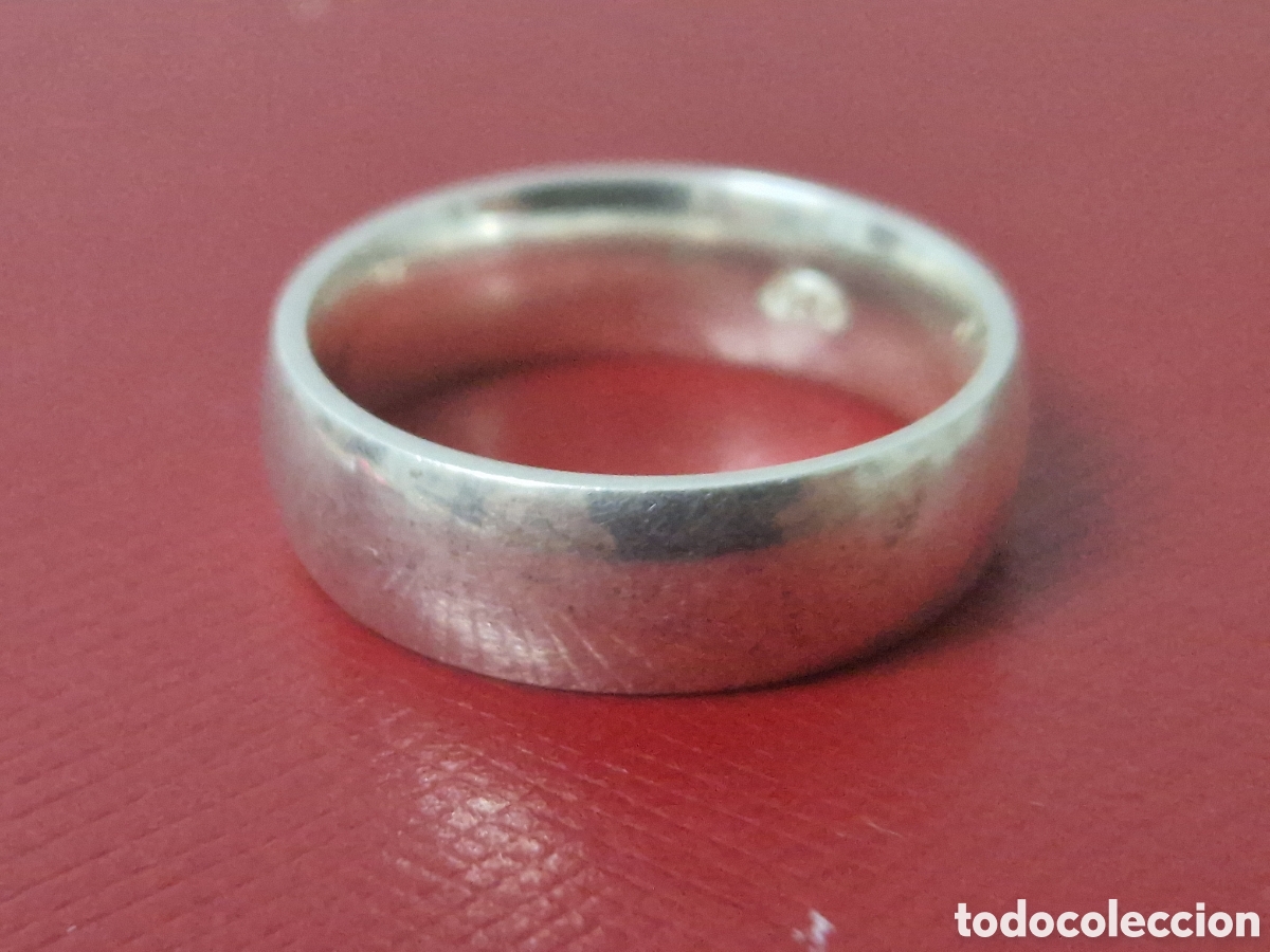 Joyeria: ANILLO DE PLATA DE LEY CONTRASTE - Foto 1