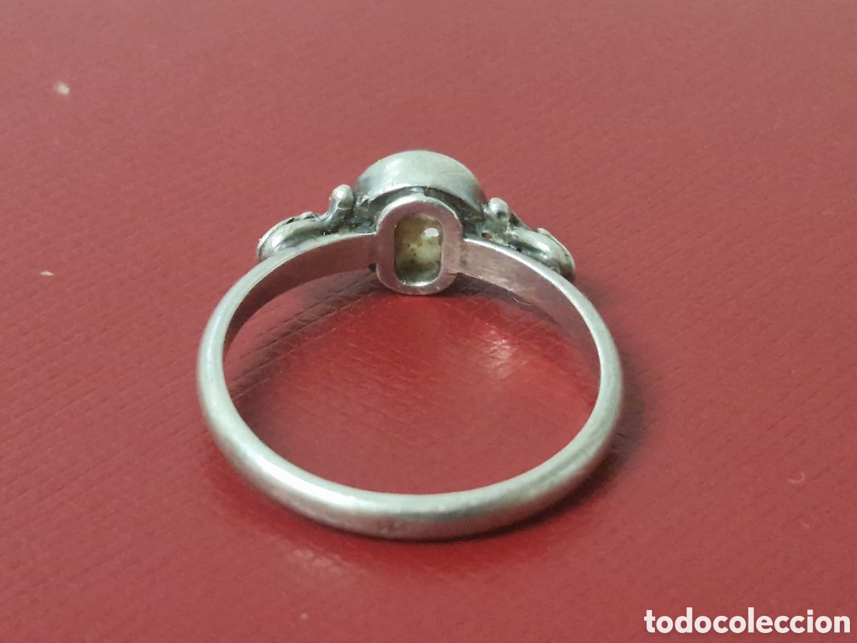 Joyeria: ANILLO DE PLATA LEY PIEDRA LUNA - Foto 3