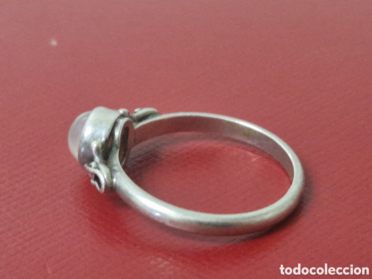 Joyeria: ANILLO DE PLATA LEY PIEDRA LUNA - Foto 5