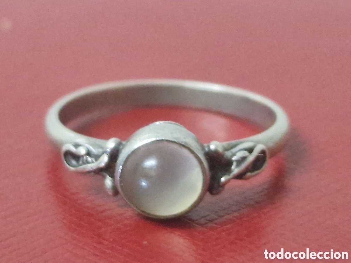 Joyeria: ANILLO DE PLATA LEY PIEDRA LUNA - Foto 7