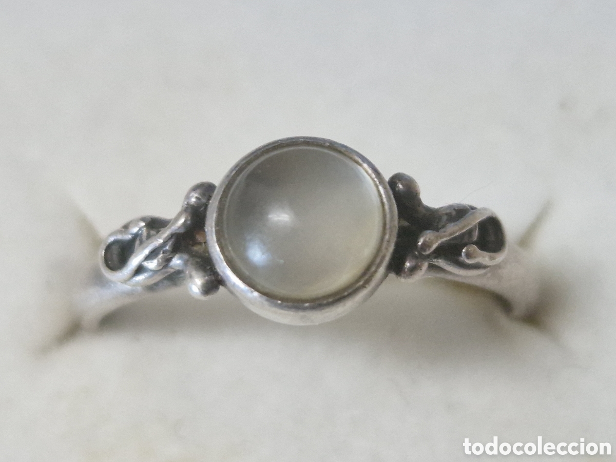 Joyeria: ANILLO DE PLATA LEY PIEDRA LUNA - Foto 8