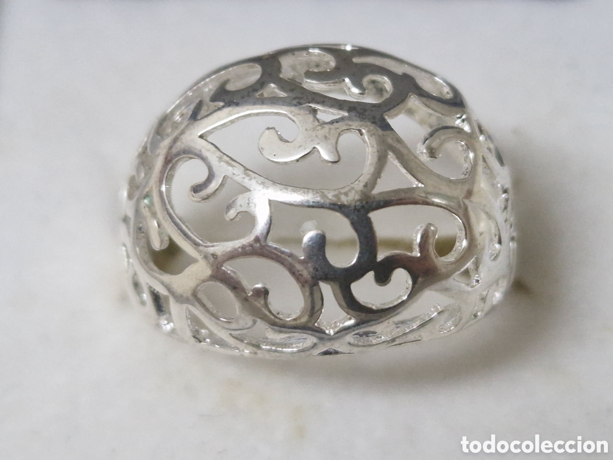 Joyeria: ANILLO DE PLATA DE LEY CONTRASTE NUEVO - Foto 2