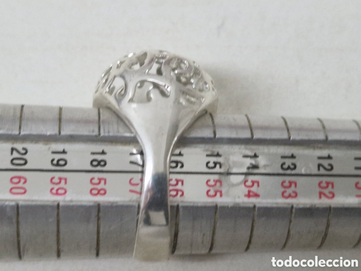 Joyeria: ANILLO DE PLATA DE LEY CONTRASTE NUEVO - Foto 4