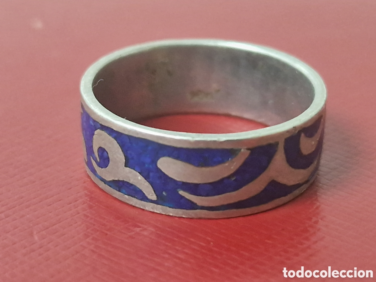 Joyeria: BONITO ANILLO GRANDE PLATA DE LEY - Foto 2