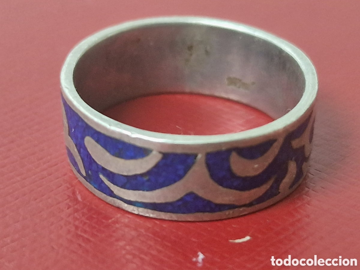 Joyeria: BONITO ANILLO GRANDE PLATA DE LEY - Foto 4