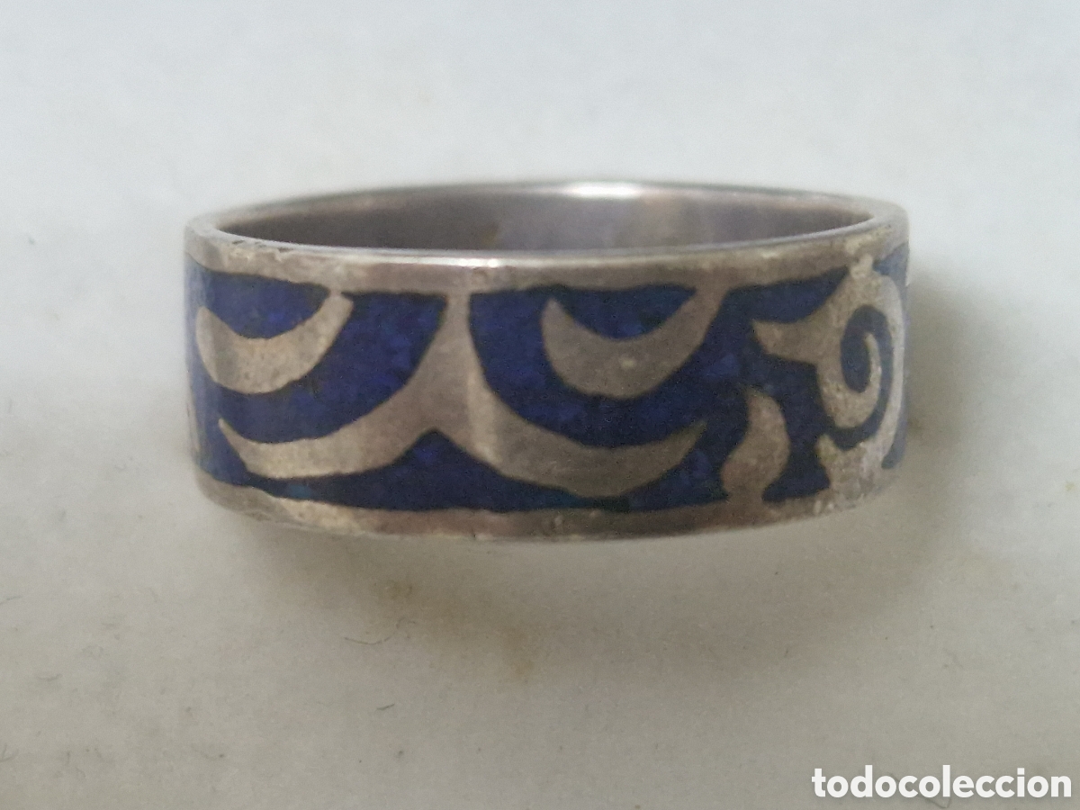 Joyeria: BONITO ANILLO GRANDE PLATA DE LEY - Foto 5