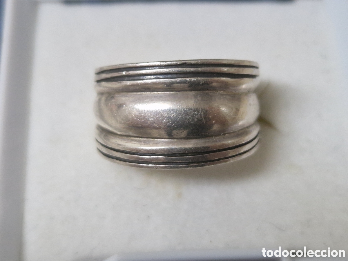 Joyeria: ANILLO DE PLATA DE LEY CONTRASTE - Foto 3