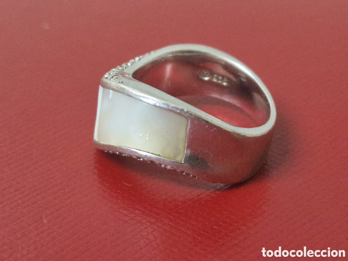 Joyeria: ANILLO DE PLATA DE LEY Y NACAR - Foto 19