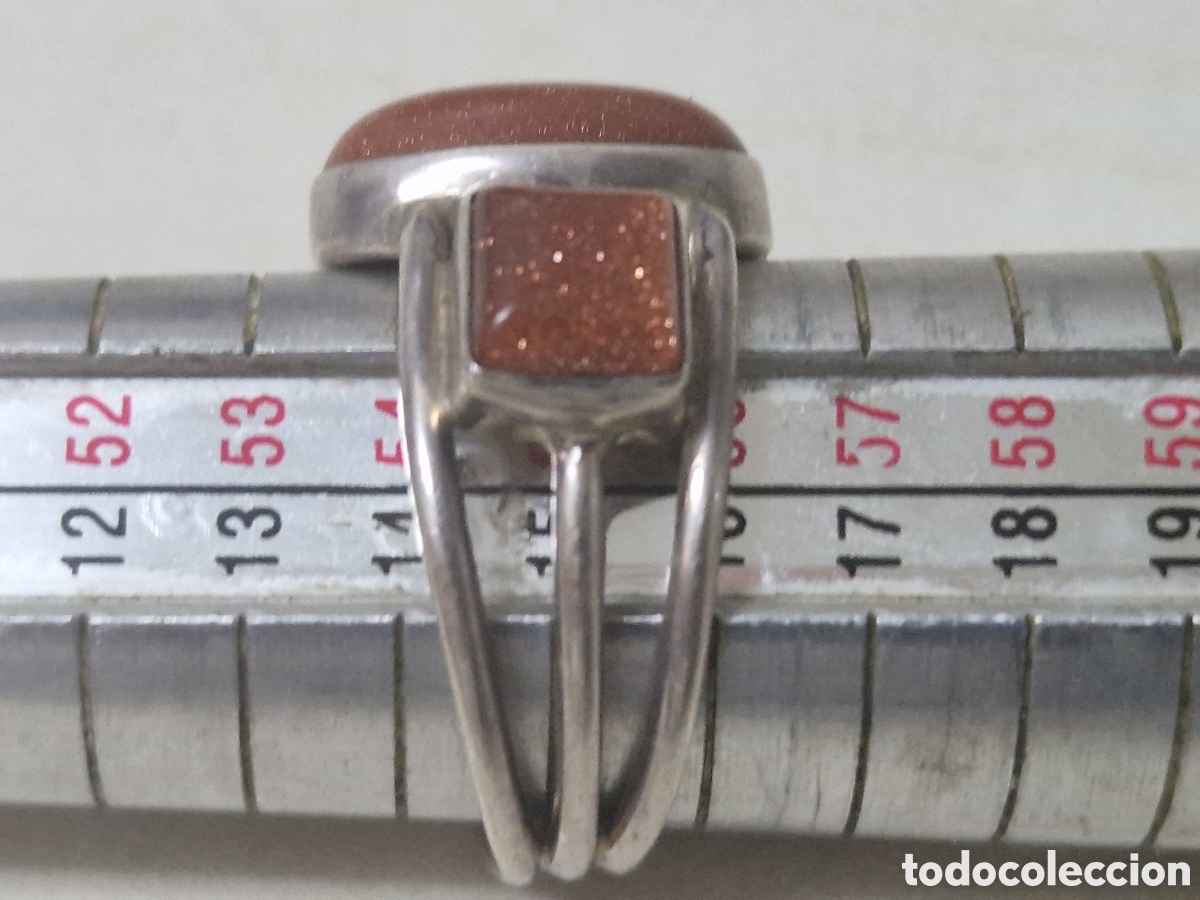 Joyeria: ANILLO DE PLATA DE LEY CON PIEDRAS NATURALES - Foto 5