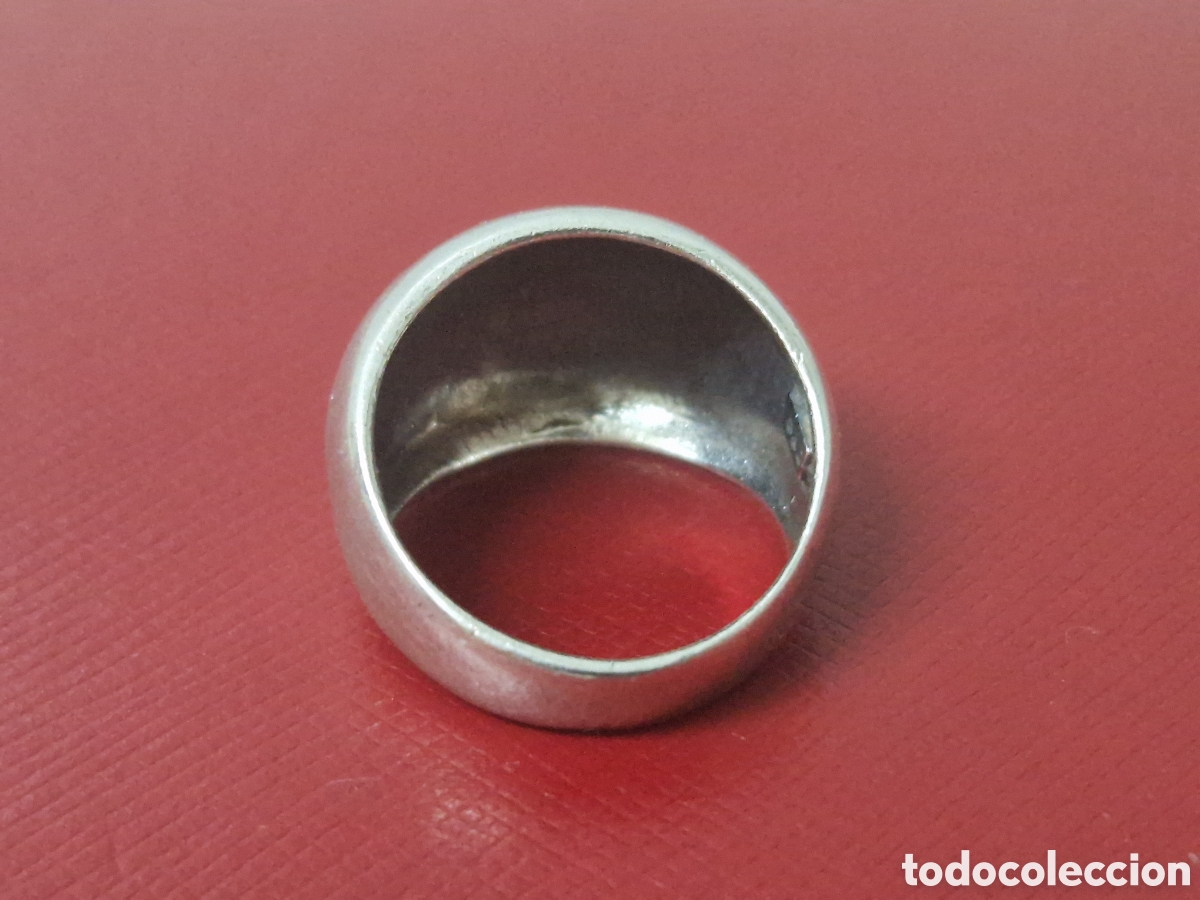 Joyeria: ANILLO ANCHO DE PLATA DE LEY - Foto 2