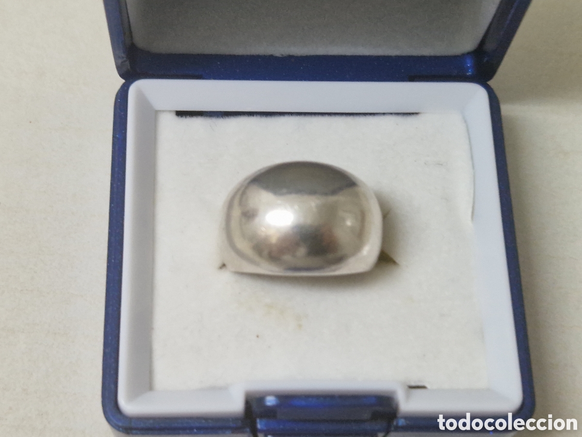 Joyeria: ANILLO ANCHO DE PLATA DE LEY - Foto 4