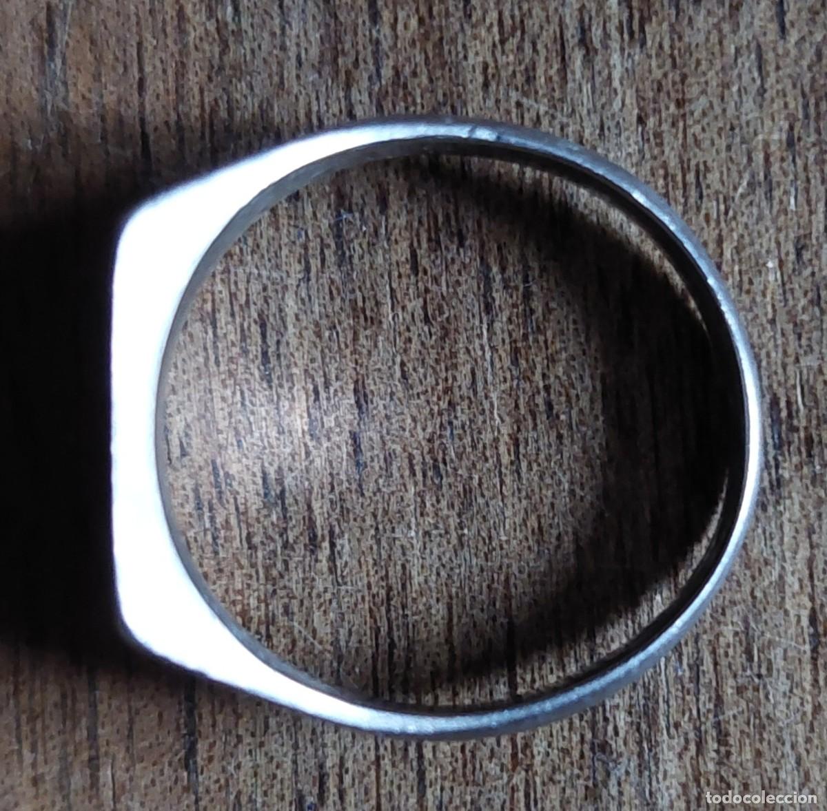 Joyeria: Anillo acero Iniciales RI - Foto 2