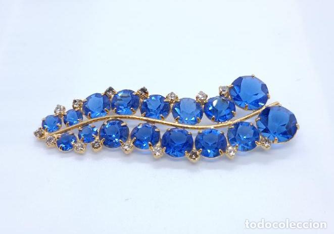 Joyeria: Precioso broche antiguo en oro con forma de racimo de uvas. - Foto 2