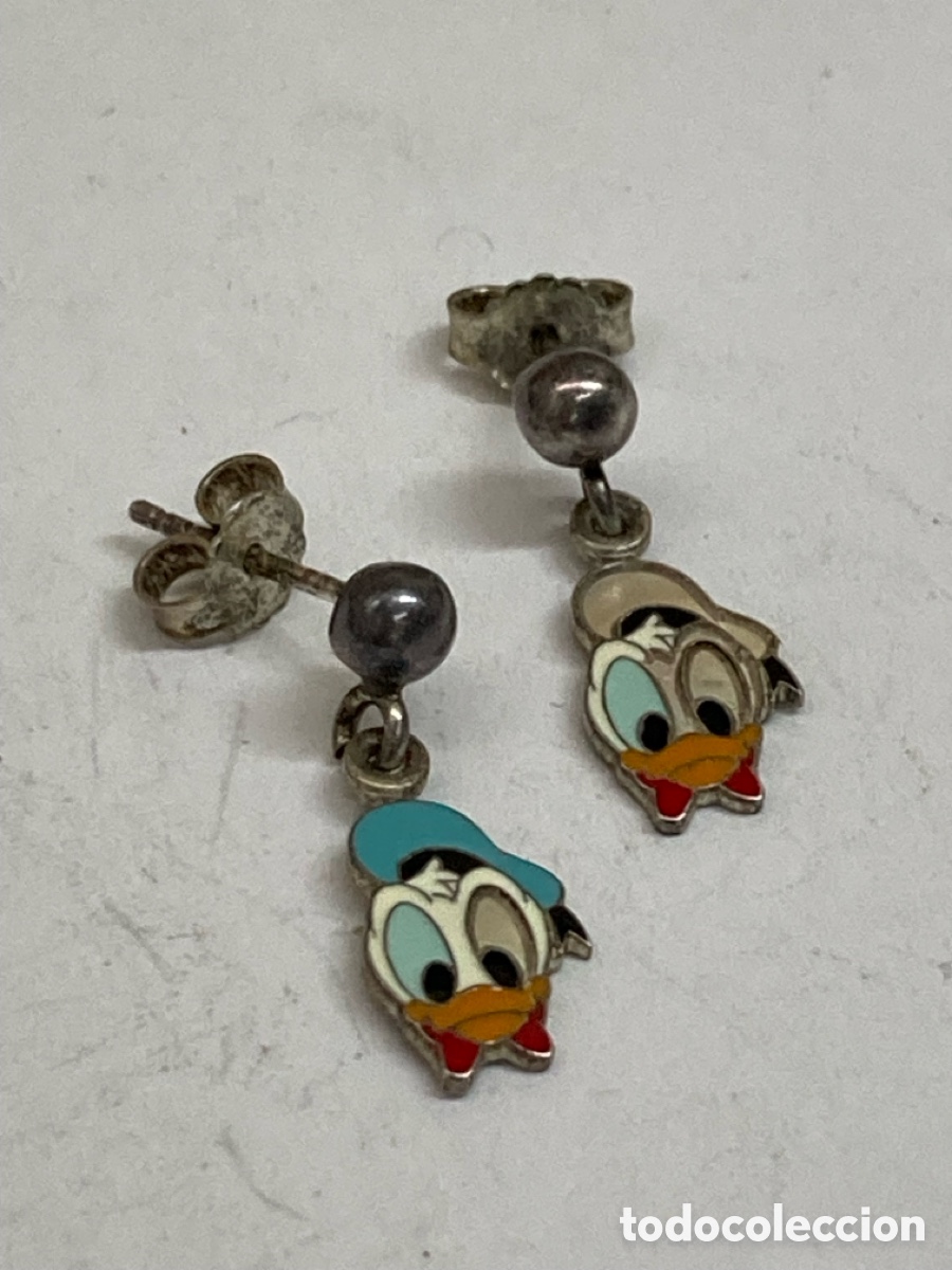 Joyeria: Pendientes de plata esmaltado P98 - Foto 1