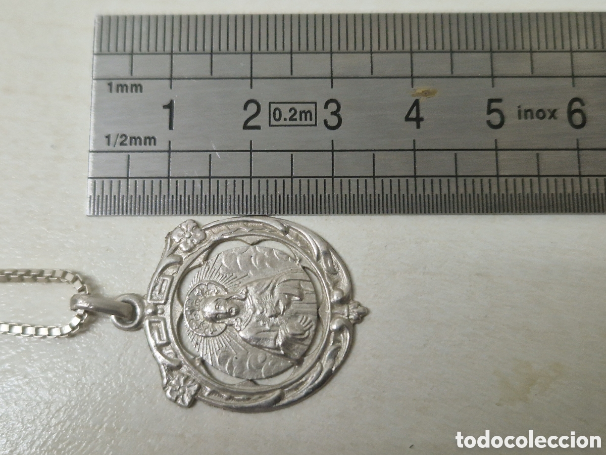 Joyeria: CADENA Y MEDALLA PLATA SAGRADO CORAZON DE JESUS - Foto 5