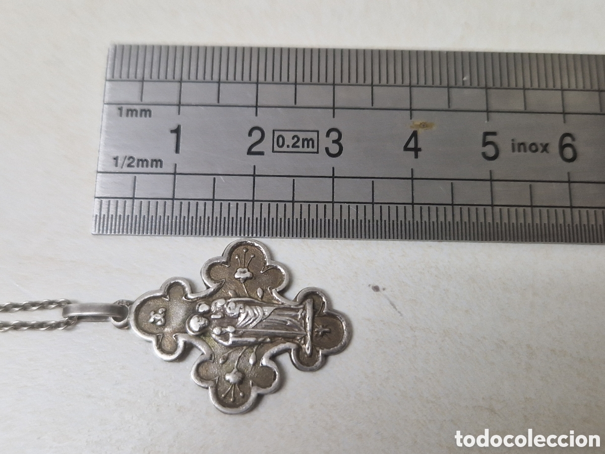 Joyeria: CADENA Y MEDALLA EN PLATA DE LEY - Foto 4