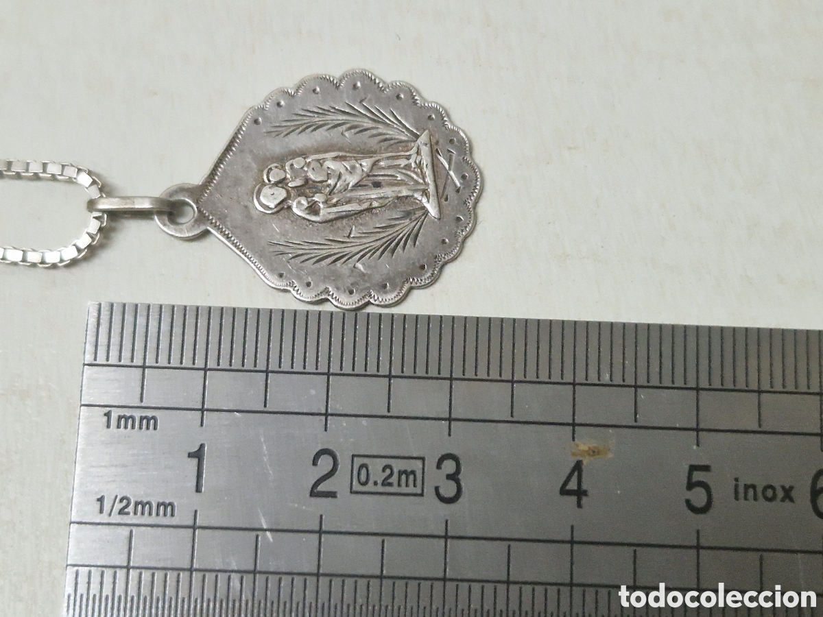 Joyeria: CADENA Y MEDALLA EN PLATA DE LEY - Foto 4