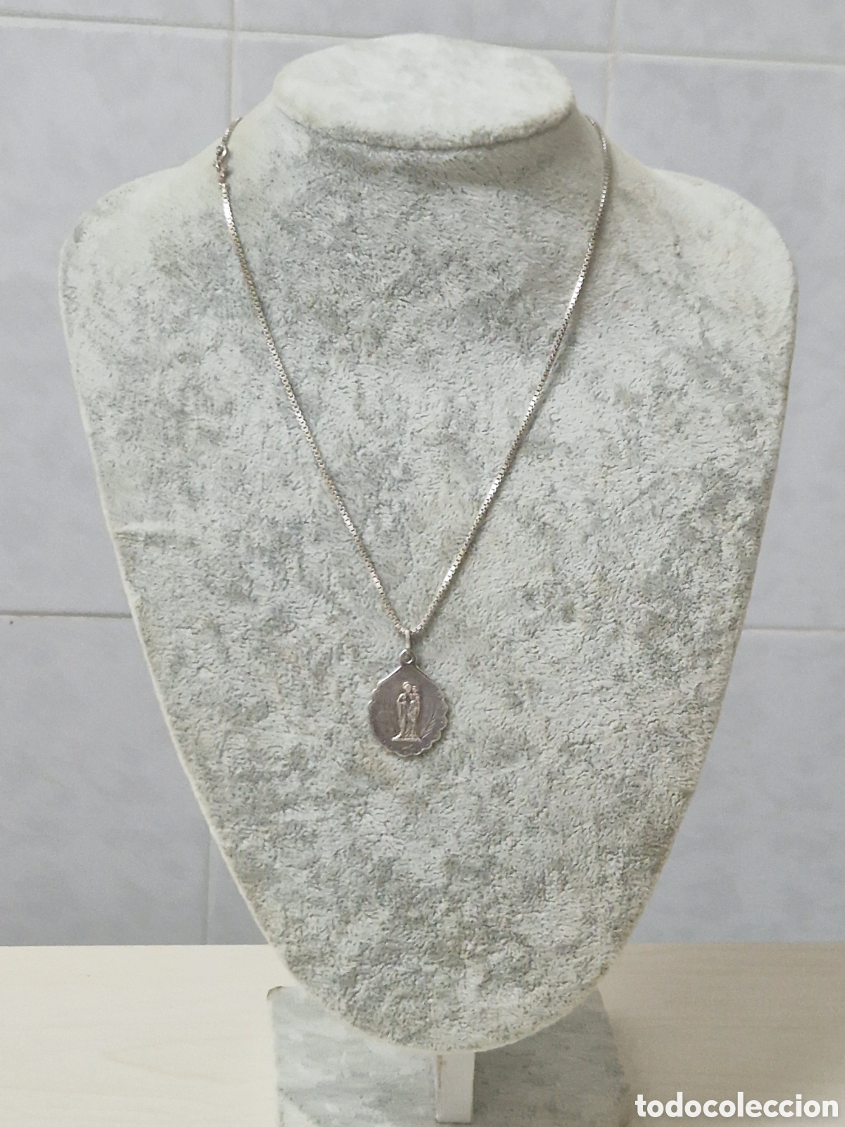 Joyeria: CADENA Y MEDALLA EN PLATA DE LEY - Foto 6