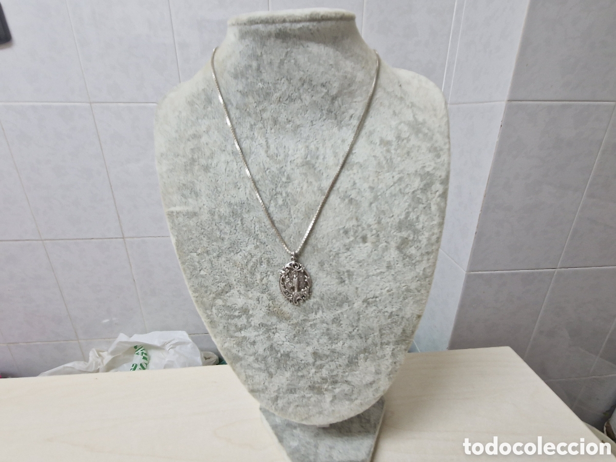 Joyeria: CADENA Y MEDALLA EN PLATA DE LEY - Foto 2