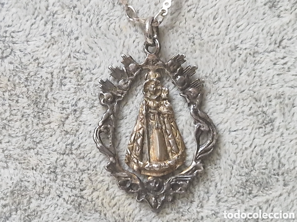 Joyeria: CADENA Y MEDALLA EN PLATA DE LEY - Foto 1