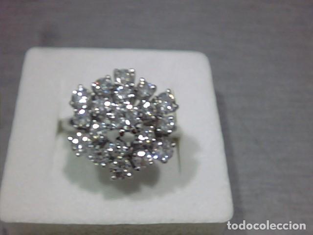 Joyeria: anillo oro blanco con diamantes - Foto 2