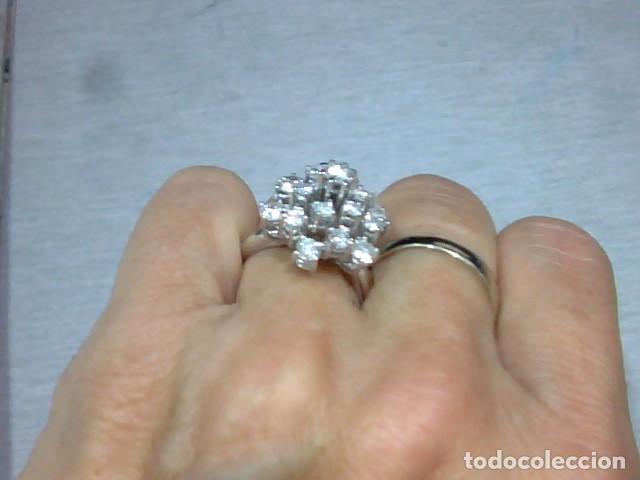 Joyeria: anillo oro blanco con diamantes - Foto 3