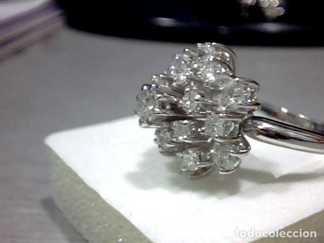 Joyeria: anillo oro blanco con diamantes - Foto 4