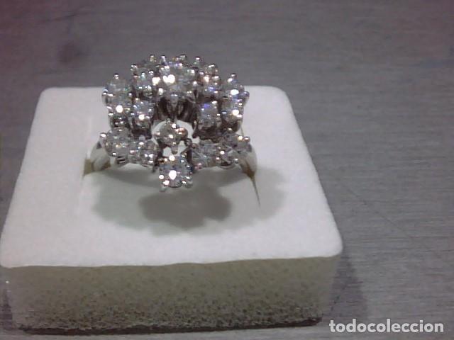 Joyeria: anillo oro blanco con diamantes - Foto 5
