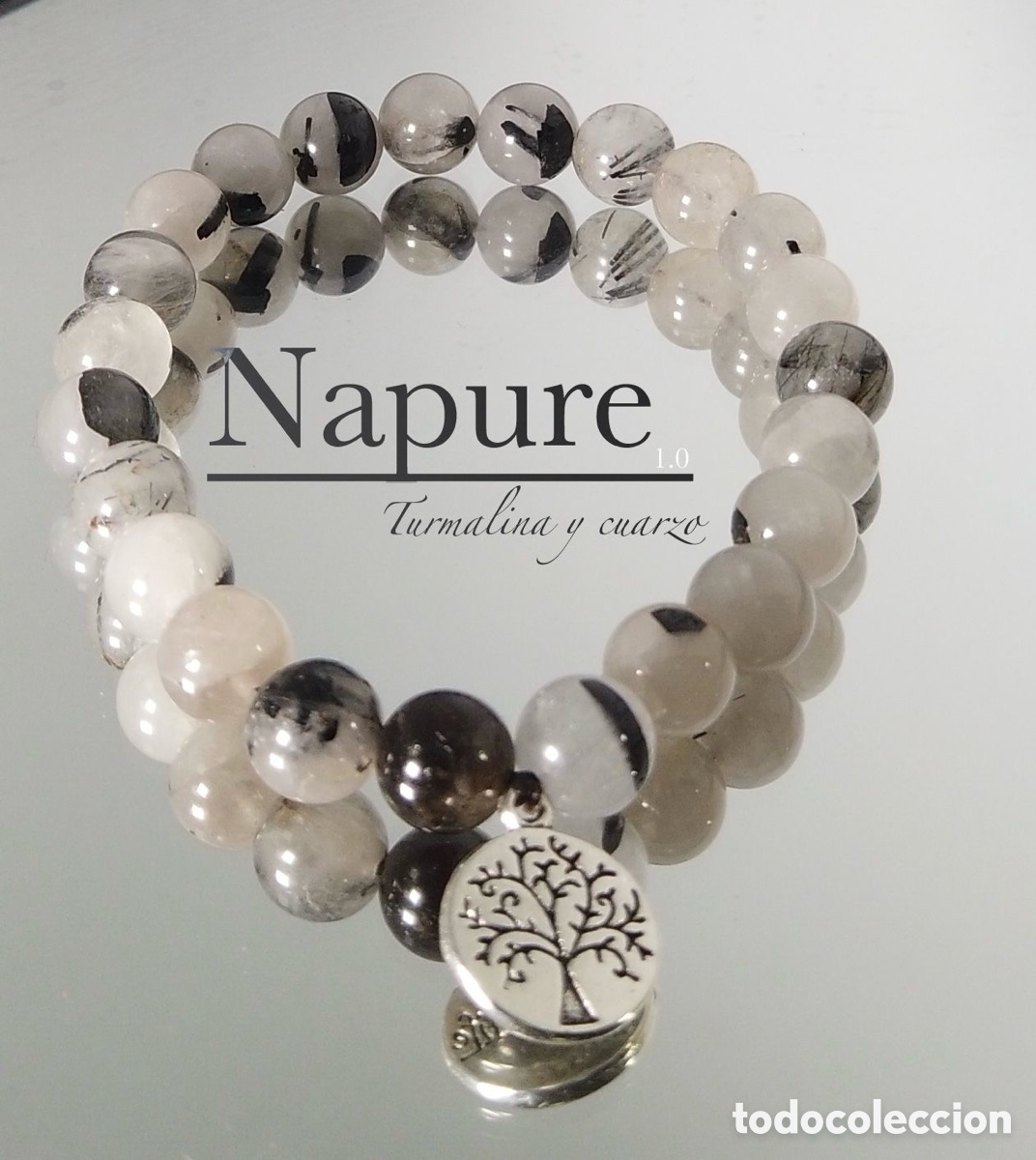 Joyeria: pulsera turmalina negra de brasil - Foto 8