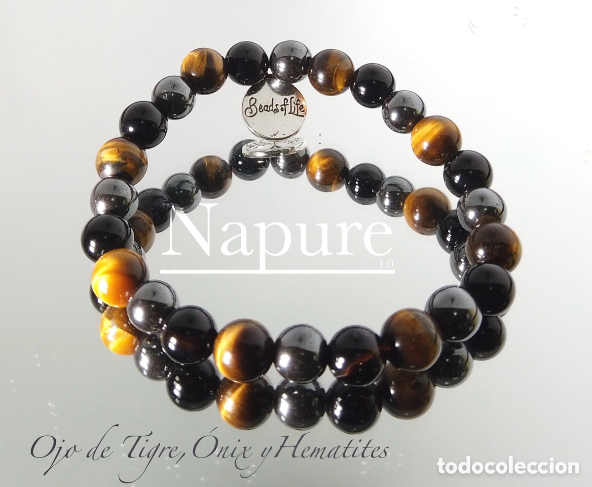 Joyeria: pulsera turmalina negra de brasil - Foto 17