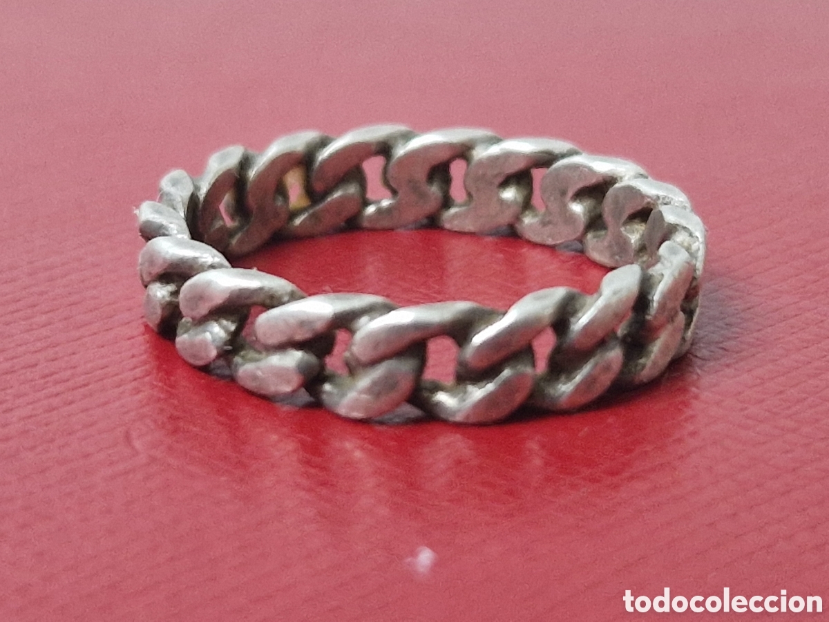 Joyeria: ANILLO DE PLATA DE LEY ENTRELAZADO - Foto 2