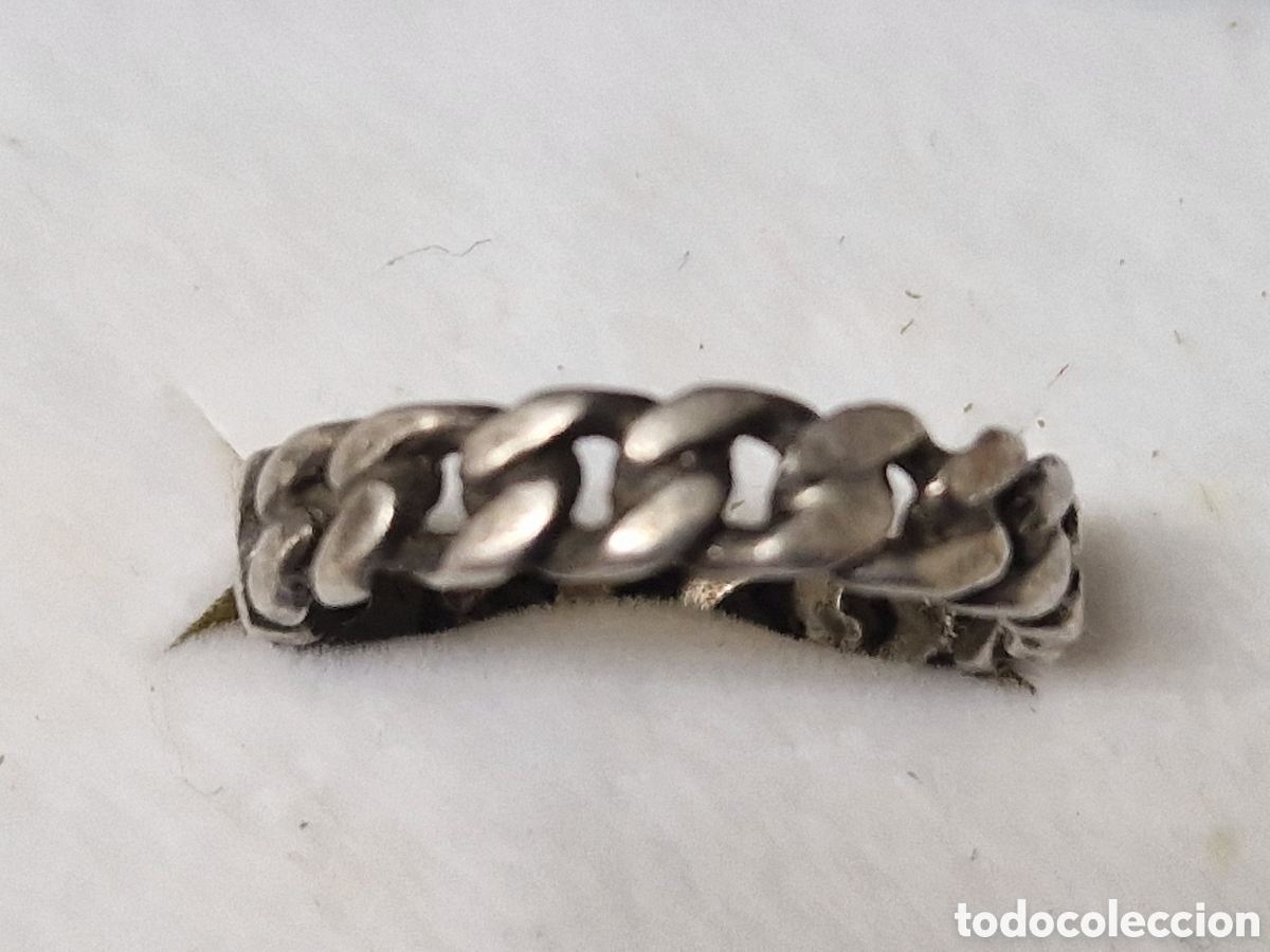 Joyeria: ANILLO DE PLATA DE LEY ENTRELAZADO - Foto 3