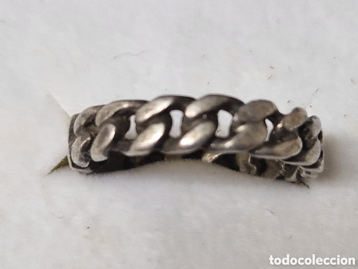 Joyeria: ANILLO DE PLATA DE LEY ENTRELAZADO - Foto 4