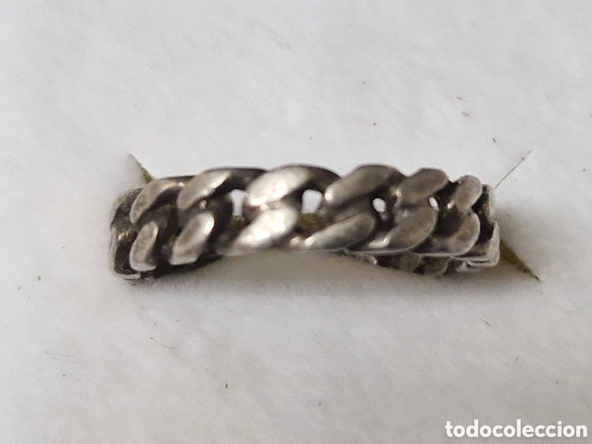 Joyeria: ANILLO DE PLATA DE LEY ENTRELAZADO - Foto 5