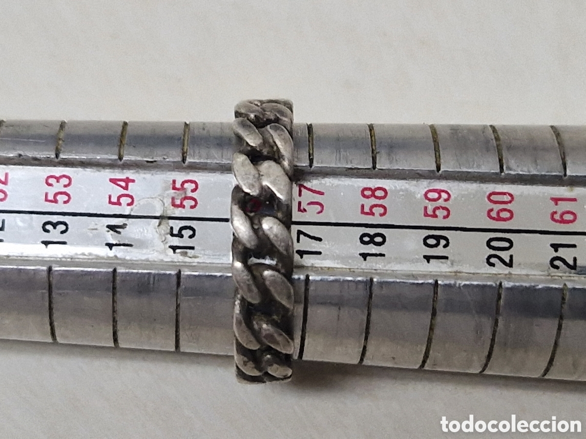 Joyeria: ANILLO DE PLATA DE LEY ENTRELAZADO - Foto 6