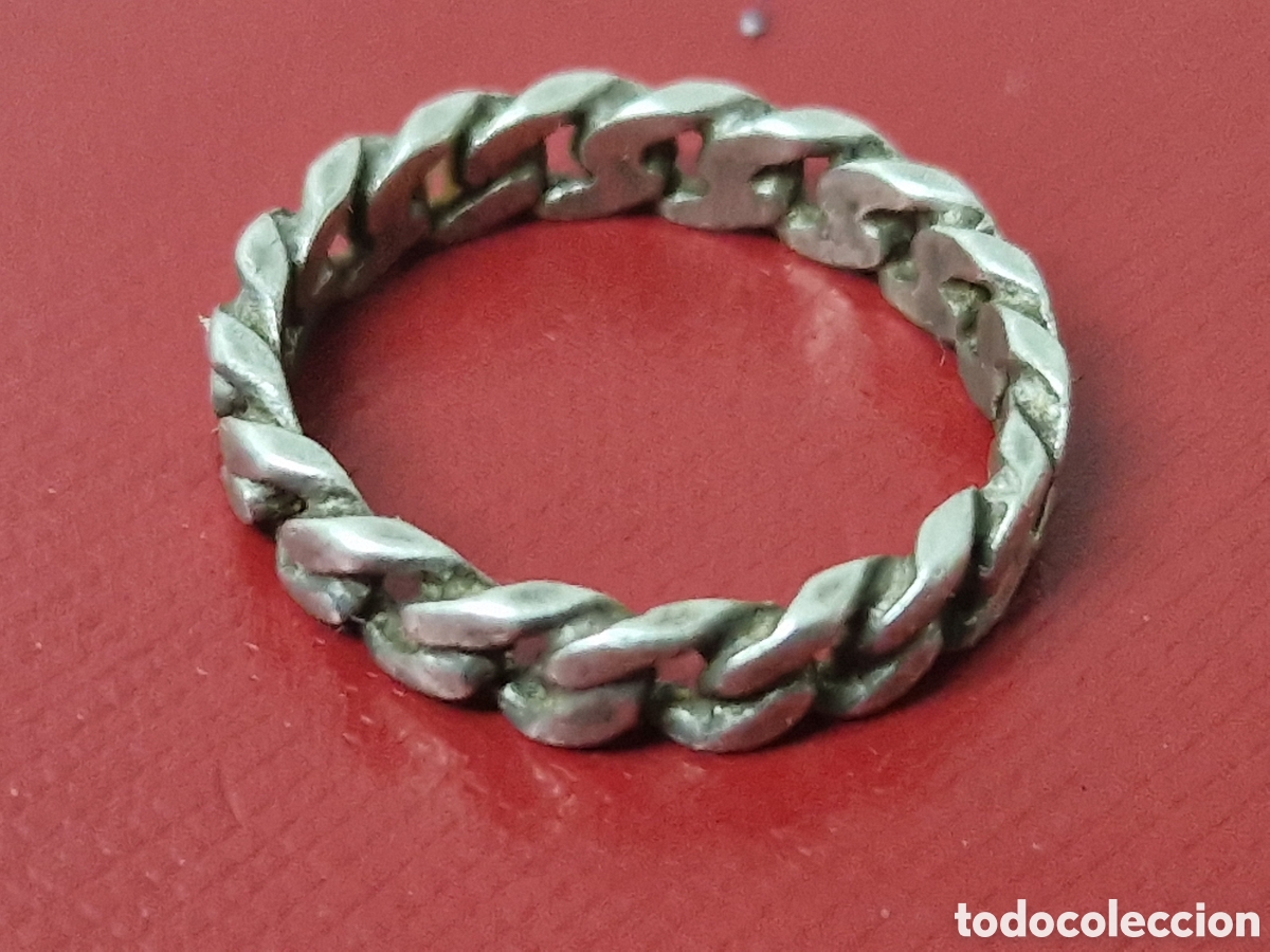 Joyeria: ANILLO DE PLATA DE LEY ENTRELAZADO - Foto 7