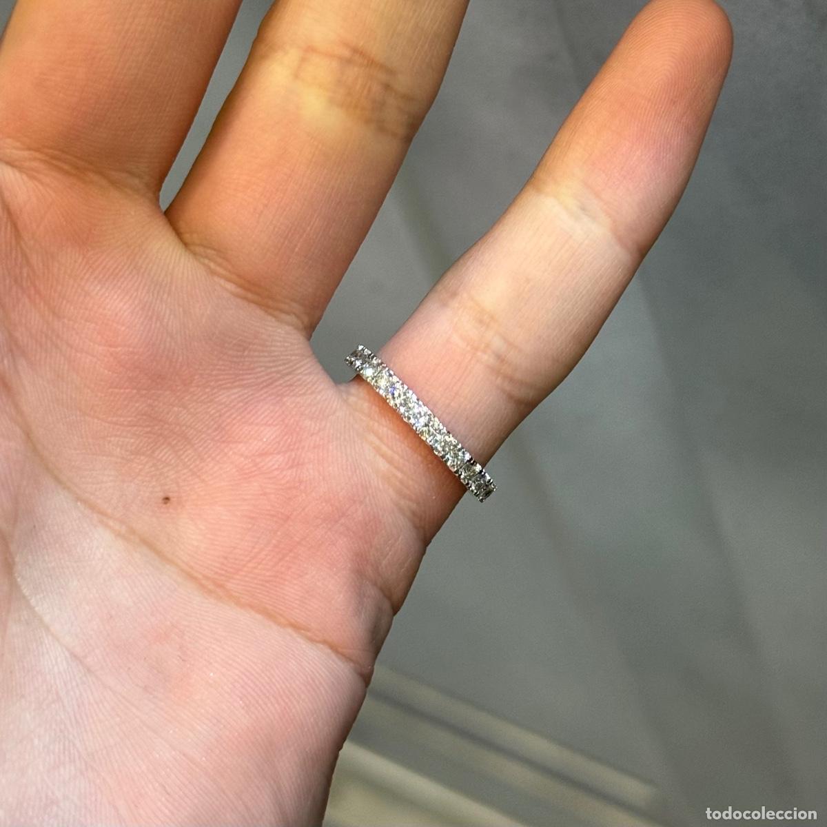 Joyeria: Alianza oro con brillantes - Foto 3