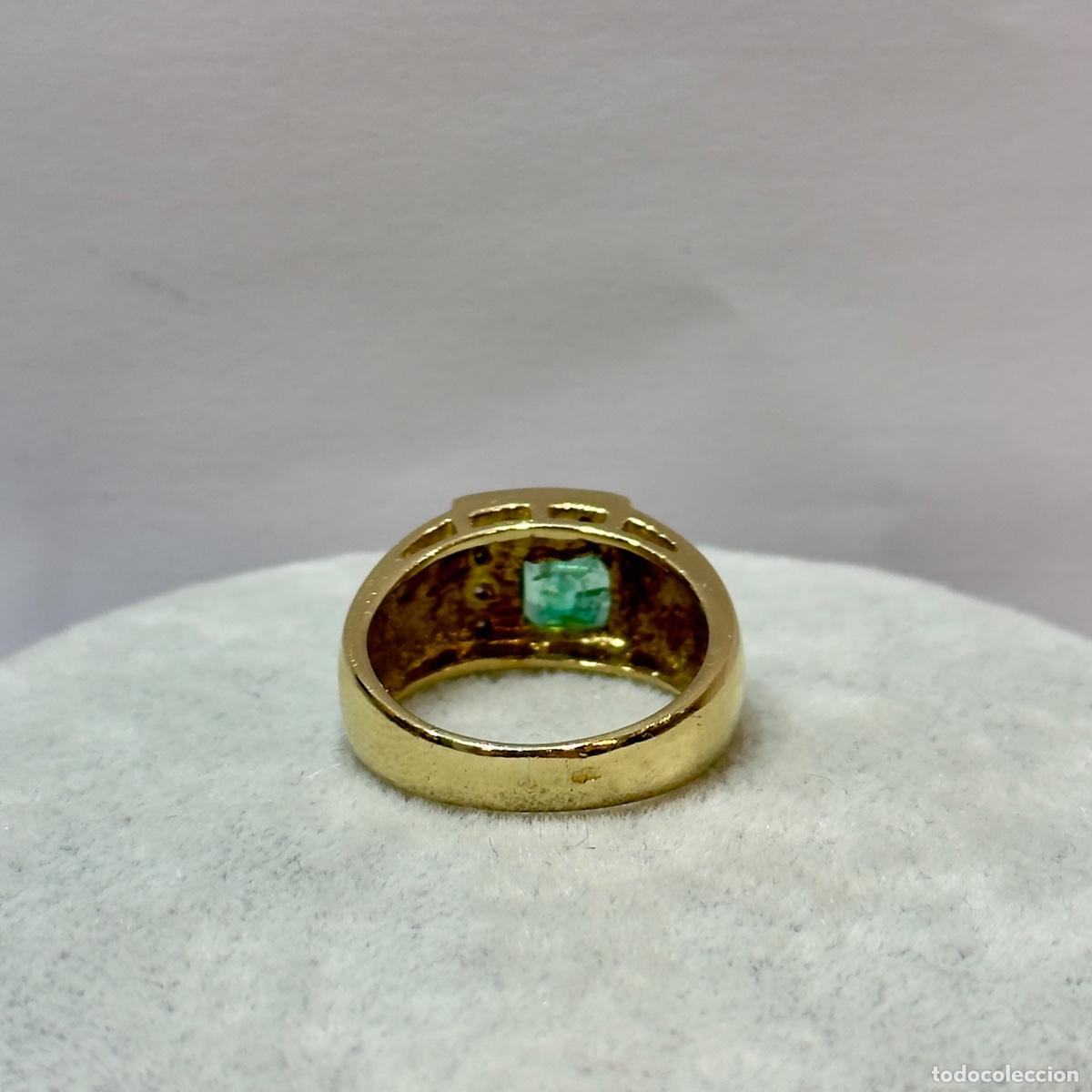 Joyeria: Anillo oro con brillantes y esmeraldas - Foto 4