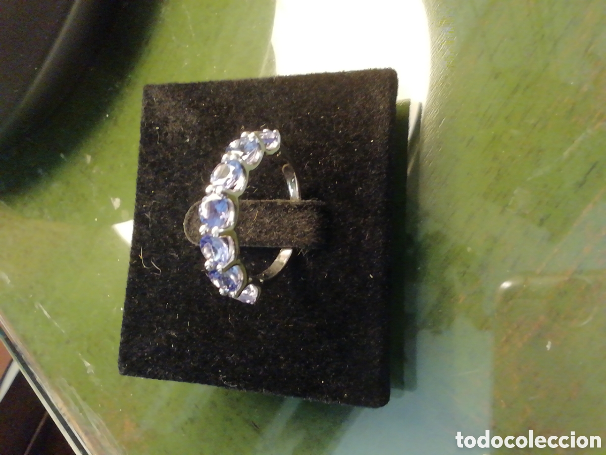 Joyeria: Anillo de tanzanitas de 3,55ct - Foto 2