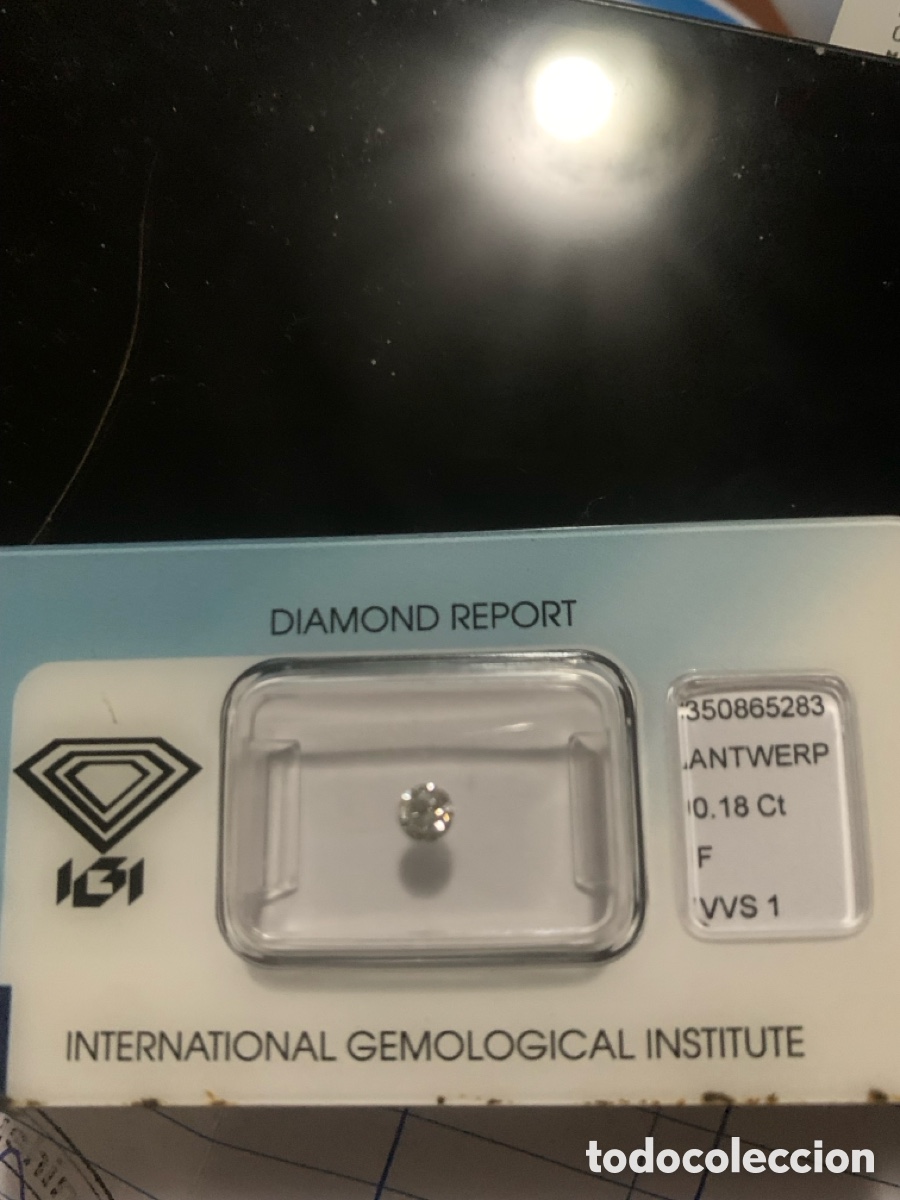 Joyeria: Diamante original, comprado en Amsterdam