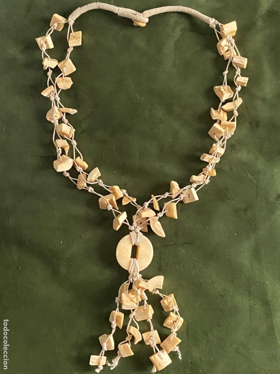 Joyeria: ANTIGUO COLLAR HUESO - Foto 1